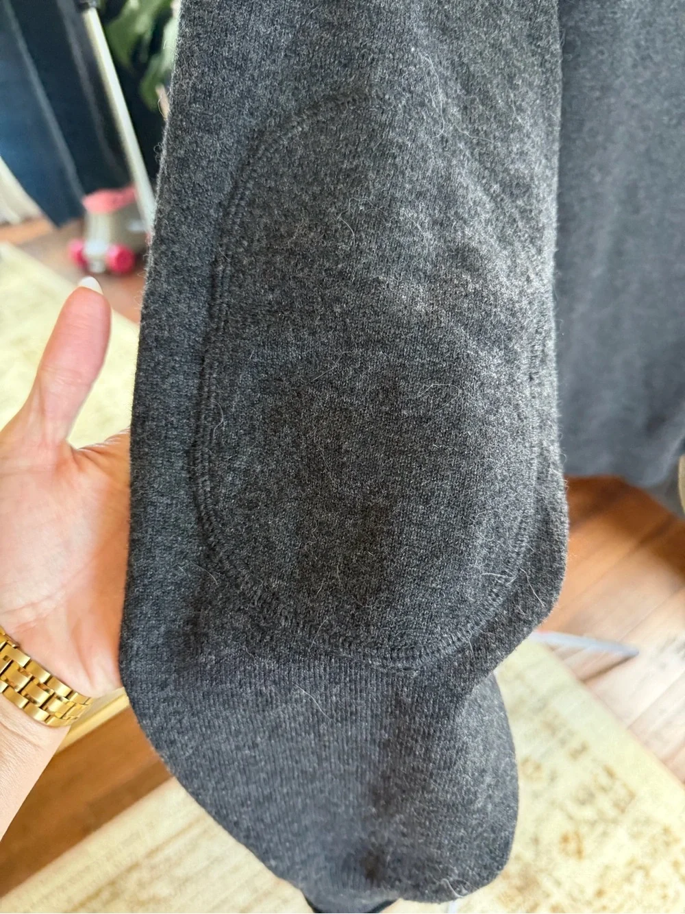 Banana Republic soft charcoal